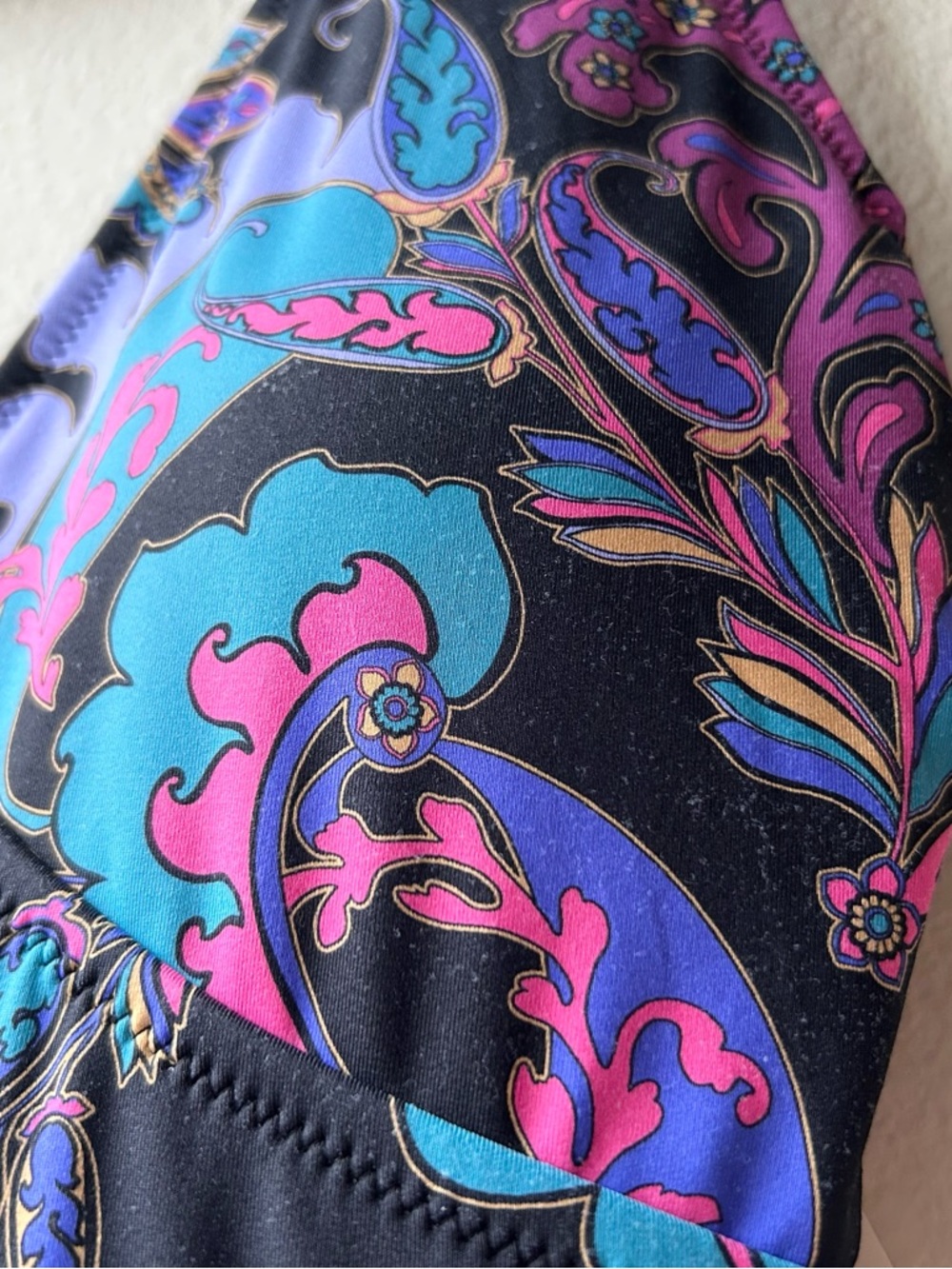 Johnny Was FATIMA WRAP SKIRTED ONE PIECE Sz S - Picture 10 of 16